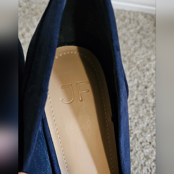 JUSTFAB  Adele Chain Detail Platform Pump - nice blue - Picture 5 of 6